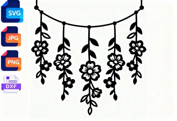 Floral Garland SVG Cut File Flowers: A Designer's Review