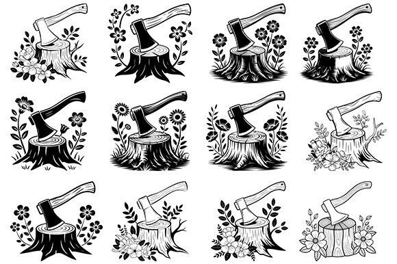 Floral Lumberjack Svg,lumberjack Bundle Review
