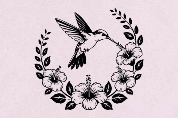 Hummingbird Floral Circle SVG: A Designer's Review for Real Embroidery