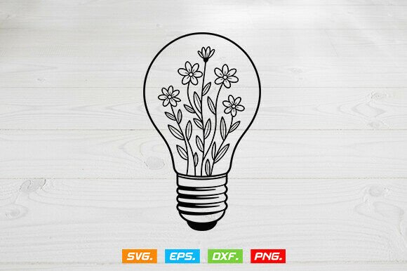 Light Bulb Svg, Floral Light Bulb Svg: A Designer's Real-World Review