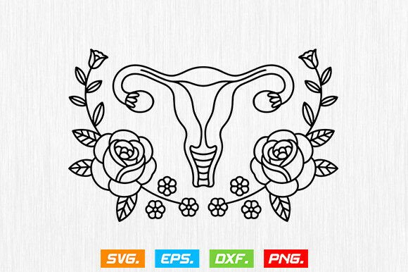 Uterus SVG, Floral Uteruses SVG: A Designer's Real-World Review